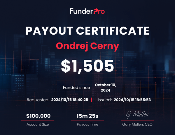 FunderPro Payout Cert